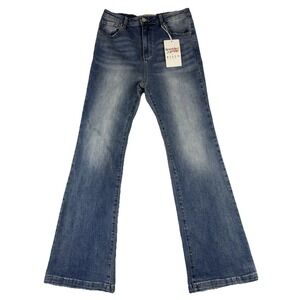 Freckled Poppy Risen Blue Jeans Size 13/31 NWT